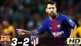 Barcelona vs Atletico Madrid 3-2 - All Goals & Highlights بازی 