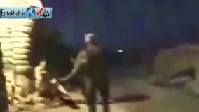 فیلم/ لحظه نجات جان دو كودک سورى توسط ارتش سوریه