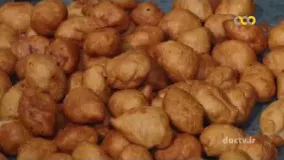 طرز پخت قطاب - شیرینی سنتی یزد 