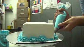 تزیین ابتدایی کیک