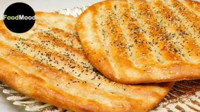 طرز تهیه نان پنجه کش افغانی-نان بربری ایرانی