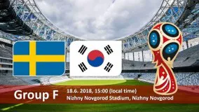 دانلود خلاصه بازی /جام جهانی 2018/ سوئد کره جنوبی