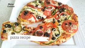 پیتزا سبزیجات-آموزش کامل