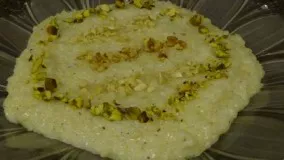 غذای رمضان -شیر برنج