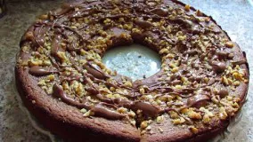 غذای رمضان - کیک خرما لذیذ و راحت- شیرینی ماه رمضان