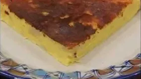 غذای رمضان-کوکوی پنیر فومنی-افطار جدید-غذا برای افطار