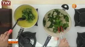 غذای رمضان- سوپ اسفناج-افطاری رمضان