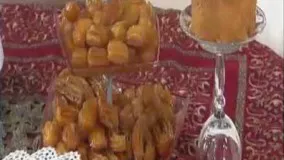 آشپزی رمضان-طرز تهیه شیرینی بامیه لذیذ-دسر مخصوص ماه رمضان