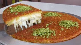 غذای رمضان-کنافه ترکی بسیار خوشمزه-دسر ماه رمضان