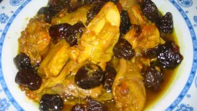 غذای ماه رمضان- خورشت آلو با مرغ- افطاری جدید و خوشمزه