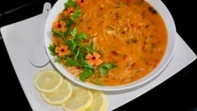 غذای رمضان-سوپ مرغ-افطار جدید و خوشمزه