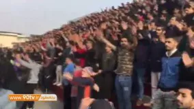 تمرین تاریخی نساجی قائمشهر با حضور بیش از 3000 هوادار