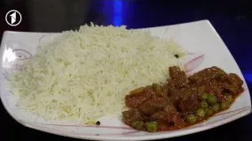  آشپزی  ایرانی- چلو و قیمه لذیذ