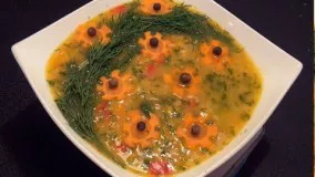 غذای رمضان-سوپ  یا گندم پرس شده-افطار ماه رمضان