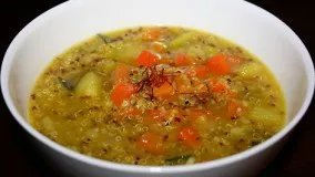 غذای رمضان - آموزش درست کردن سوپ کینوآ-افطار جدید و خوشمزه