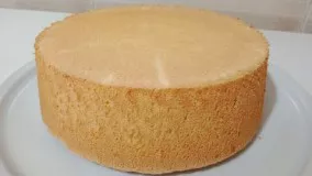 کیک اسفنجی بسیار پف دار /sponge cake