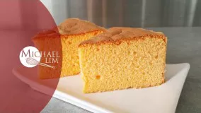 Orange Sponge Cake کیک پرتقالی اسفنجی