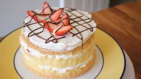 Ingredient Sponge Cake Recipe |iدستور کیک اسفنجی
