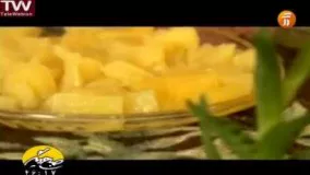 آشپزی آسان-طرز تهیه سالاد کلم و آناناس