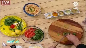 آشپزی آسان-تهیه حمص- پیش غذای سالم