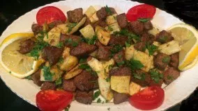 آشپزی ایرانی-دستور تهیه خوراک جغول بغول