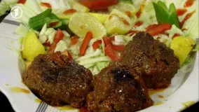 آشپزی مدرن- کوفته‌ی عربی