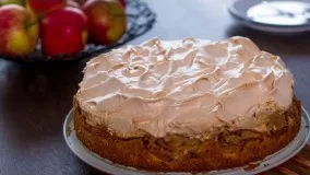 Apple Meringue Cake Recipe