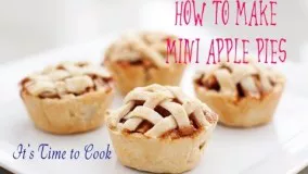 ✿ How to make Mini Apple Pies | پای سیب