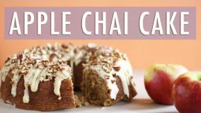 APPLE CHAI SPICED CAKE | کیک سیب