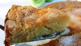 How to Make French Apple Cake -کیک سیب!