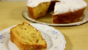 Apple Cake with Nonna Recipe - کیک سیب