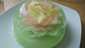 First Attempt at Making 3D Jelly Cakeژله تزریقی