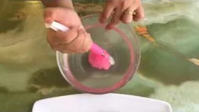 How to make amazing 3D Gelatin Jelly Art   Roseژله تزریقی