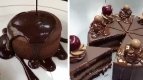 جدیدترین تزیین  کیک شکلاتی13