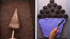 تزیین کیک شکلاتی 33 