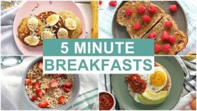 آشپزی مدرن-تهیه صبحانه های لذیذ 5 دقیقه ای