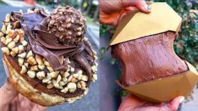 آموزش شیرینی پزی-تهیه کیک شکلاتی و ایده تزییین 2017