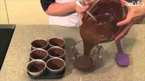 آشپزی مدرن-آموزشِ فوندانت شکلات-عصرونه عالی