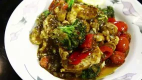 آشپزی آسان- - تهیه مرغ با سبزی