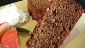 شیرینی ماه رمضان-تهیه کیک گردو بدون تخم مرغ 1-دسر ماه رمضان