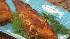 آشپزی ایرانی-تهیه ماهی زبان سرخ کرده