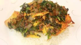 آشپزی آسان - ماهی‌ تیلاپیا - سمك تيلابيا لذيذ
