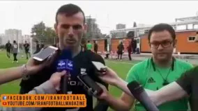 صحبت های  سید جلال حسینی پس از خط خوردن از تیم ملی برای جام جهانی