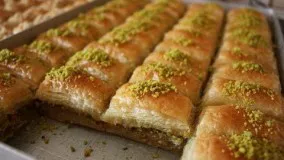 شیرینی پزی - آموزش درست کردن باقلوا استانبولی لذیذ