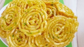 شیرینی رمضان-جلبی افغانی یا زولبیای ایرانی-دسر ماه رمضان