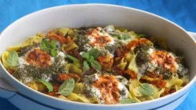 غذای رمضان-طرز تهیه آش با سبزیجات و گوشت مرغ-افطار رمضان