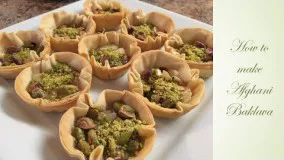 شیرینی ماه رمضان-تهیه باقلوا خانگی آسان-دسر ماه رمضان