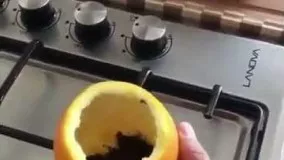 نوشیدنی گرم-قهوه ترک پرتقالی 