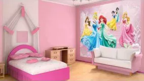 عکس اتاق خواب دخترانه شیک-دکوراسیون اتاق خواب دخترانه جوان 2018