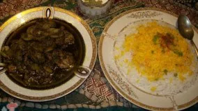 آشپزی ایرانی-طرز تهیه خورش چاقاله بادام - شاهکار و خوشمزه !